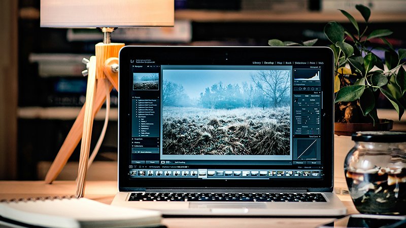 Web design workspace