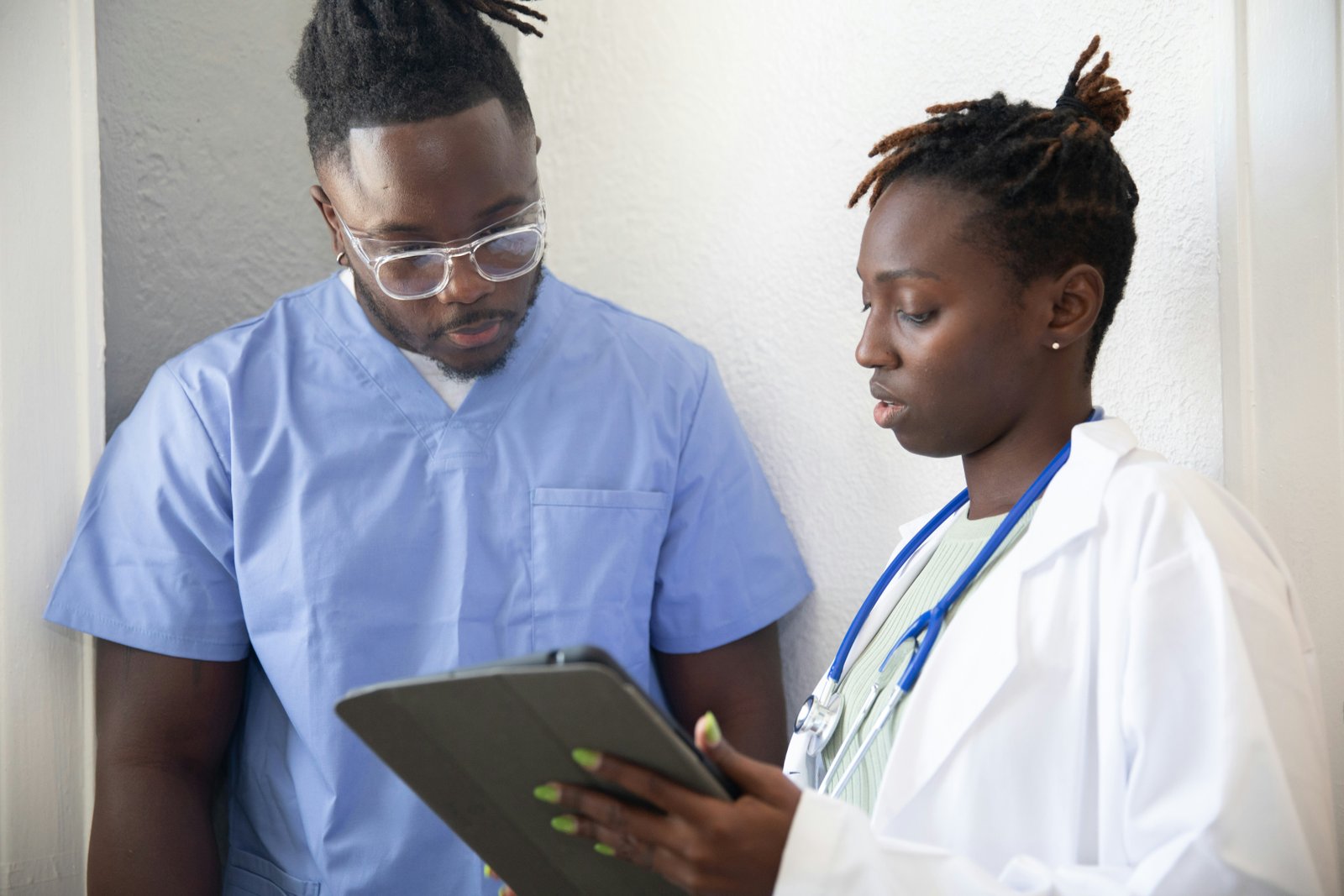 Medical practice website concept