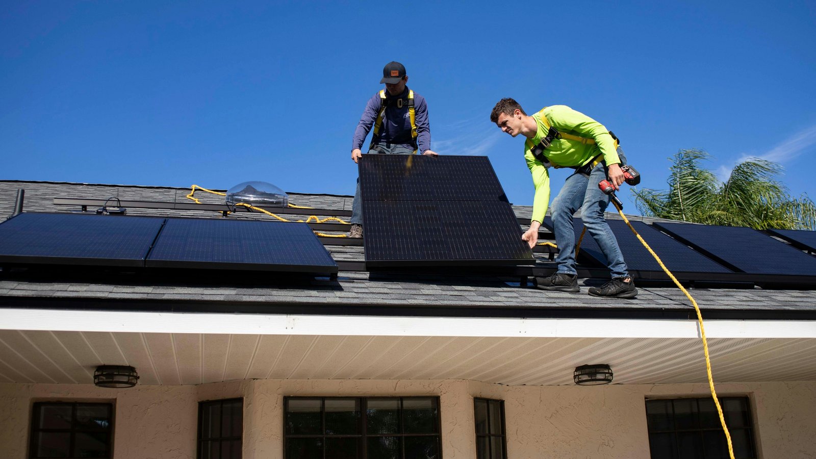 Solar installation website concept