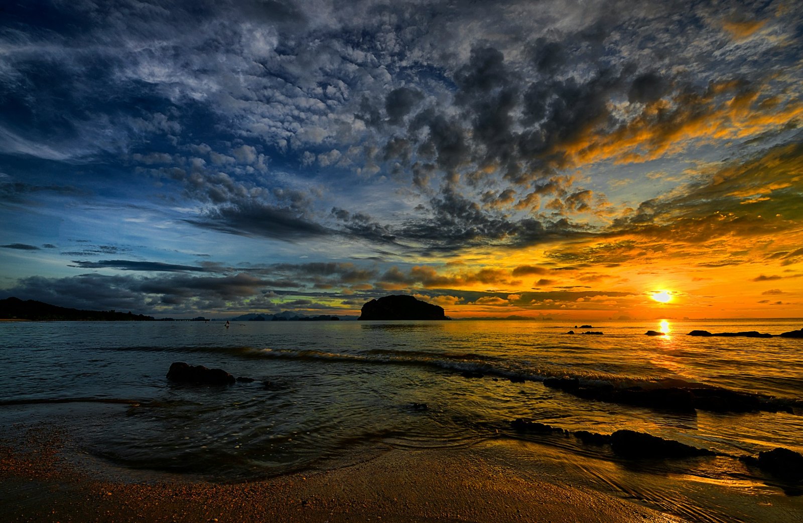 Sunset beach